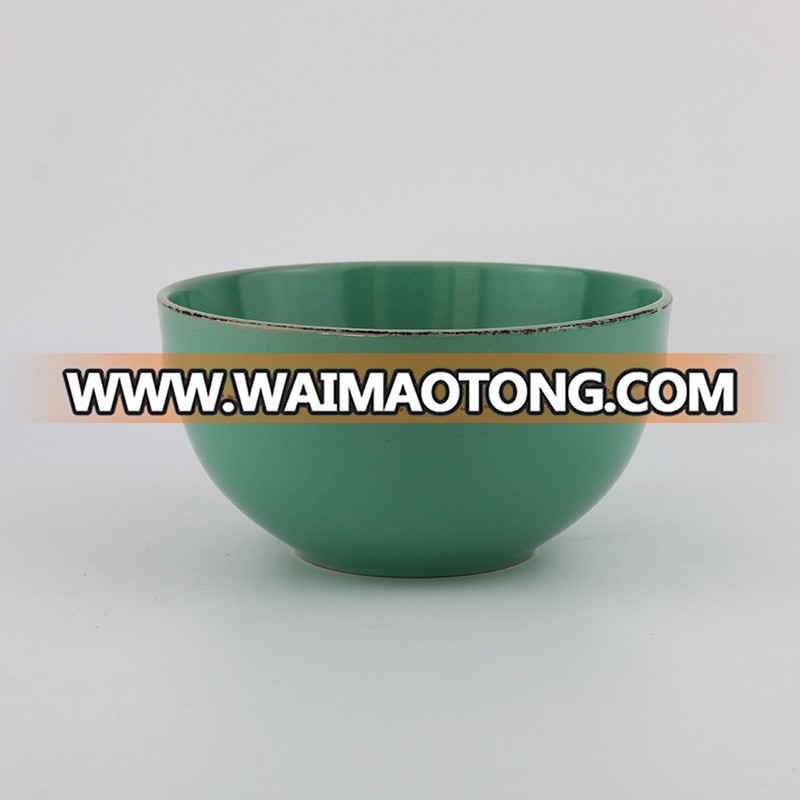 Different size ceramic bowl, Waimaotong china ceramic bowl wholesale,home daily use stoneware bowl